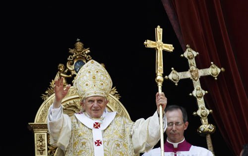 罗马教皇本笃十六世因年龄问题本月28日辞职