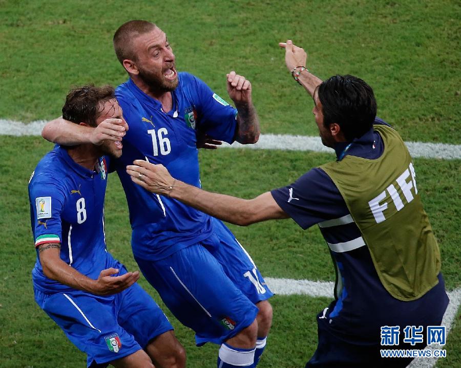 (世界杯·进球时刻)(6)足球——小组赛D组:马尔基西奥进球