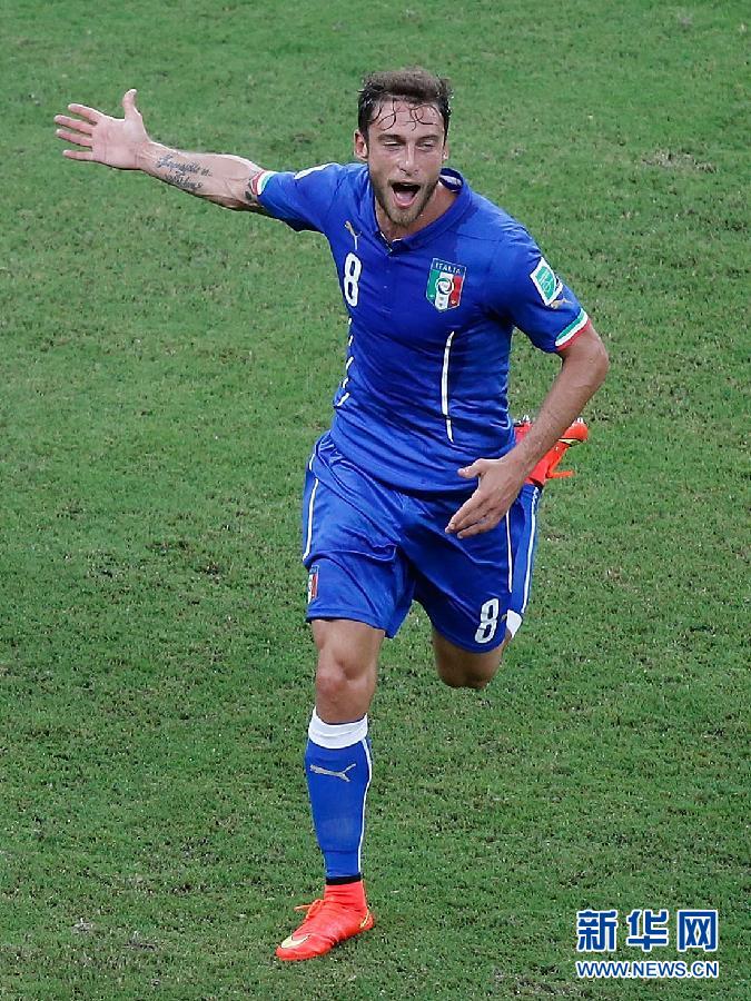 (世界杯·进球时刻)(7)足球——小组赛D组:马尔基西奥进球