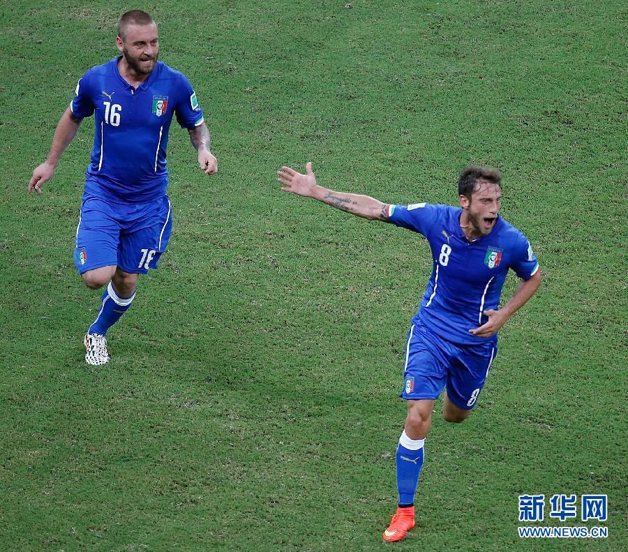 (世界杯·进球时刻)(8)足球——小组赛D组:马尔基西奥进球