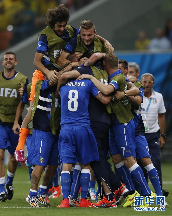 (世界杯·进球时刻)(4)足球——小组赛D组:马尔基西奥进球